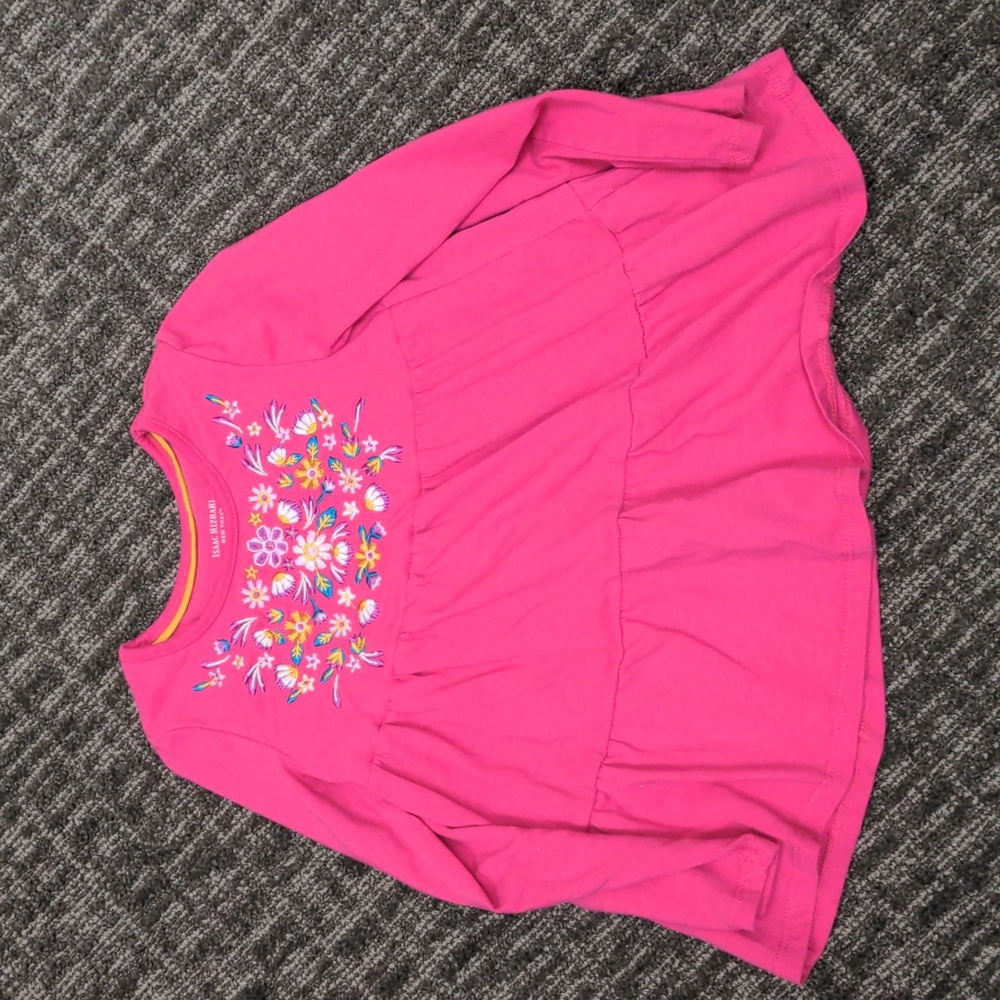 Issac Mizrahi New York Girls Long Sleeve Shirt (5-6)